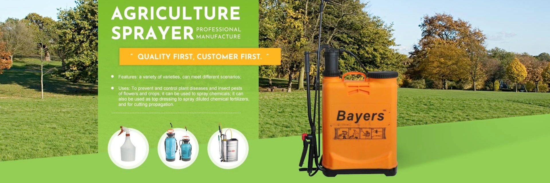 Agricultural Sprayers